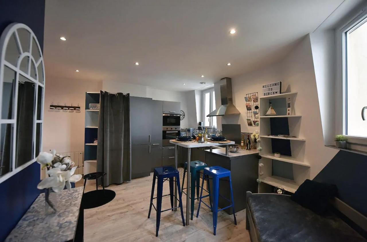 Berck Studio L'Echappee Bleue - 250M De La Plage מראה חיצוני תמונה