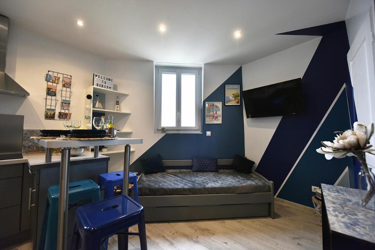 Berck Studio L'Echappee Bleue - 250M De La Plage מראה חיצוני תמונה